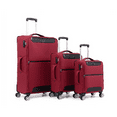 thumbnail image 3 of Expandable 3-Piece Soft-Sided Fabric Luggage Set – 20″/27″/31″, 3 of 5