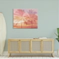 thumbnail image 2 of Stupell Industries Summer Palm Trees Sunrise Tropical Windblown Leaves Graphic Art Gallery Wrapped Canvas Print Wall Art, Design by Mia Jensen, 2 of 7