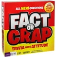 thumbnail image 2 of Fact or Crap Knowledge Board Game, 140 Cards, 200 Tokens, 1 Sand Timer, 1 Game Board, 2 of 5