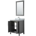 thumbnail image 2 of Wyndham Collection Wcv252530sunsm24 Daria 30" Free Standing Single Vanity Set - White /, 2 of 7