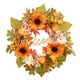 thumbnail image 1 of Guirnalda Artificial Otoño Girasoles Calabazas Guirnalda Puerta Guirnalda Para Halloween Decoración De Acción De Gracias Inevent HA037925-00, 1 of 6