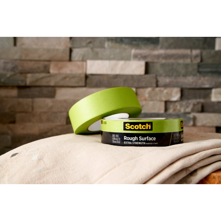 EDSRDRUS Rough Surfaces 1.42 inchs Green Painter's Tape 3 Rolld x