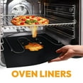 thumbnail image 4 of Yesbay 2 Pcs Large Oven Liners for Electric Gas Ovens Non-Stick Reusable Fiberglass Oven Floor Protector Mat Heat Resistant Stovetop Baking Grill Mat, 4 of 8