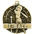 thumbnail image 2 of T Ball Player Medals, 2" Gold Diecast T Ball Player Medal Award 10 Pack, 2 of 2