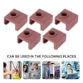 thumbnail image 4 of MasteelfCA 5 Pcs Bloc Chauffant pour Imprimante 3D Couverture de Chaussette en Silicone Extrudeuse de Chaussette en Silicone Extrémité Chaude, 4 of 7