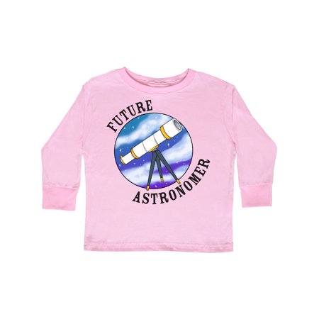 

Inktastic Future Astronomer Gift Toddler Boy or Toddler Girl Long Sleeve T-Shirt