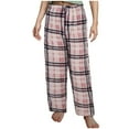 thumbnail image 2 of ZVNAΖH Women's Plush Fuzzy Pajama Pants Warm Cozy Pj Bottoms Winter Warm Sleep Pants Lounge Pants, 2 of 8