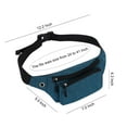 thumbnail image 5 of Fanny Pack for Women Men,Crossbody Fanny Pack Water Resistant Sports Waist Bag Pack, Belt Bag for Travel Hiking Running, 5 of 7