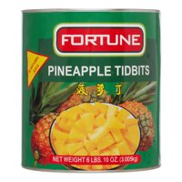 Fortune Pineapple Tidbit In Natural Juice, 106 Oz