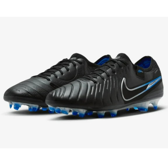 Nike Tiempo Legend 10 Elite DV4328-040 Mens 4 Black Leather Soccer Cleats TF2753