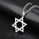 thumbnail image 2 of Colgante de estrella de Mogan David de moda, collar de estrella de David de cadena de aleación de alta calidad judía de Israel para mí, 2 of 5