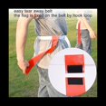 thumbnail image 3 of Juego de FúTbol de Bandera: 14 Cinturones con 42 (21 Rojas y 21 Azules), 4 Conos, Cinturones de FúTbol de Bandera Juvenil para Adultos., 3 of 5
