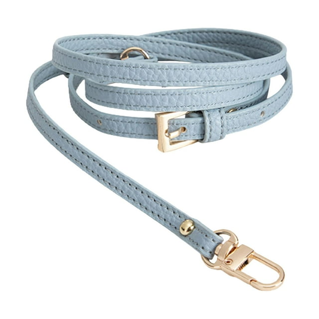 lionlar Adjustable Leather Replacement Strap Handles Purses Straps Handbags Shoulder Bag Blue