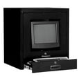 thumbnail image 6 of Global Industrial Countertop CRT Computer Cabinet Black, 6 of 6