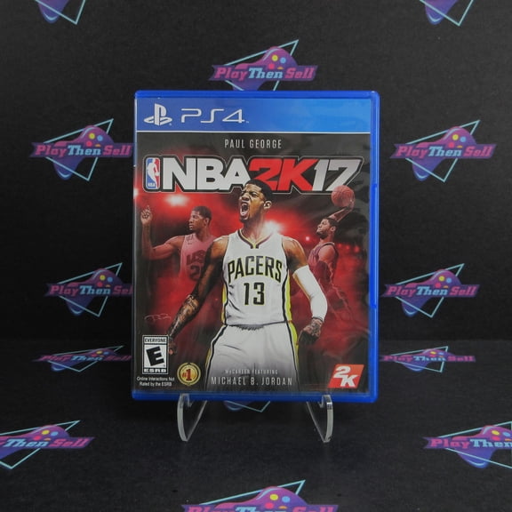 Restored NBA 2K17 Sports Game for PlayStation 4, Physical Format, 2 Offline Players