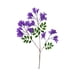 thumbnail image 2 of Rama De Poliéster 1 unidad de flor artificial de jacaranda de seda morada,planta artificial realista con hojas verdes para decoración de mesas de boda en el hogar. Rkxzt, 2 of 6