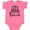 Hot Pink, variant on Inktastic Gigi and Poppop Love Me Girls Baby Bodysuit