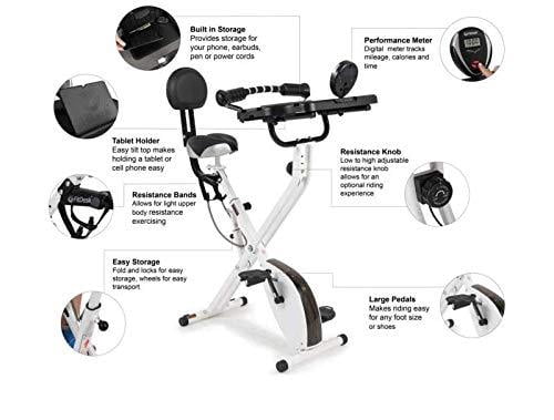 FitDesk Bike Desk 3.0 with Massage 