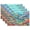 C352, variant on Ryvnso Placemats Set of 4 Dolphin Fish Coral under Sea Dining Mats Heat-Resistant Non-Slip Washable Table Mat