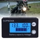 thumbnail image 2 of Monitor batería LED voltímetro medidor voltaje DC 8-100V para coche y motocicleta, 2 of 9