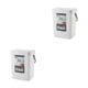 thumbnail image 4 of Bote de basura colgante Inteprter resistente y duradero blanco 5L 2Conjunto, 4 of 6