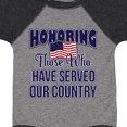 thumbnail image 4 of Inktastic Veterans Day Military Honoring Those Who Serve Boys or Girls Baby Bodysuit, 4 of 5