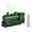 Green, variant on 300ML Vintage Steam Train Arom Essential Oil Diffuser RC Humidifier with 2-Color LED Light/2 Mist Modes,Auto Shut-Off, Cool Mist Quiet Aromatherapy Diffuser with Remote Control