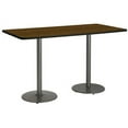 thumbnail image 6 of KFI Studios Mode 2.5' x 6' Dining Table, Graphite Nebula, Silver Base, 6 of 7