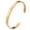 Gold, variant on Wellness Bracelet for Women Men Adjustable Bangle Stainless Steel Open Lightweight Water Resistant Sleep Support Ring
