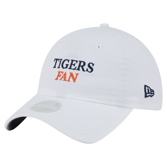 Women's New Era White Detroit Tigers Team Fan 9TWENTY Adjustable Hat