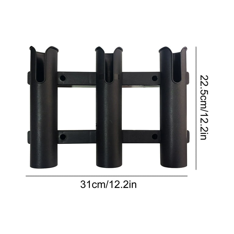 ocean kayak fishing rod holder Rail Mount Base  Black Kayak Fishing Rod Holder -