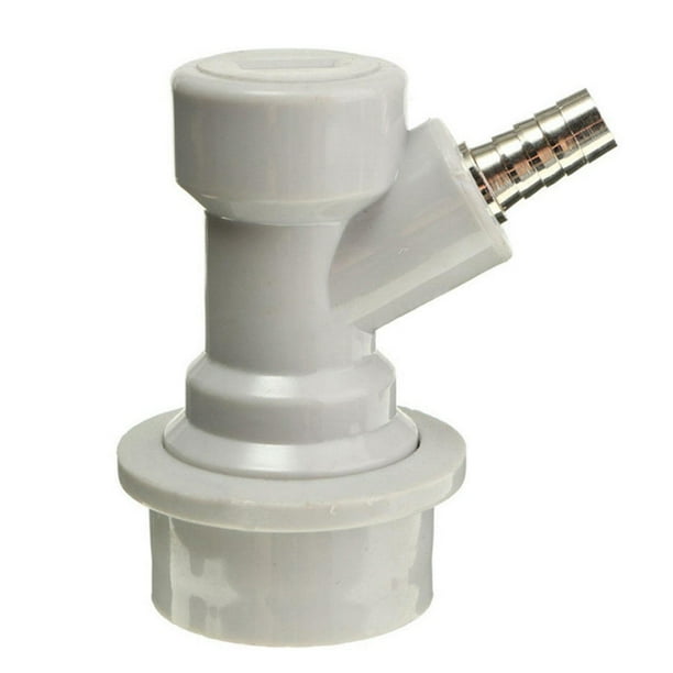 Threaded Ball Lock Keg Fittings Plastic Connector with Adapter Clamp