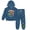 Iron Man Royal Blue, variant on Marvel Long Sleeve Fleece Hoodie Joggers Spidey and His Amazing Friends Outfit Set (Toddler Boys)