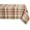 Plaid, variant on Give Thanks Plaid Fall Table Decor, Autumn & Thanksgiving Tabletop Linens, 60x84 Rectangle Tablecloth