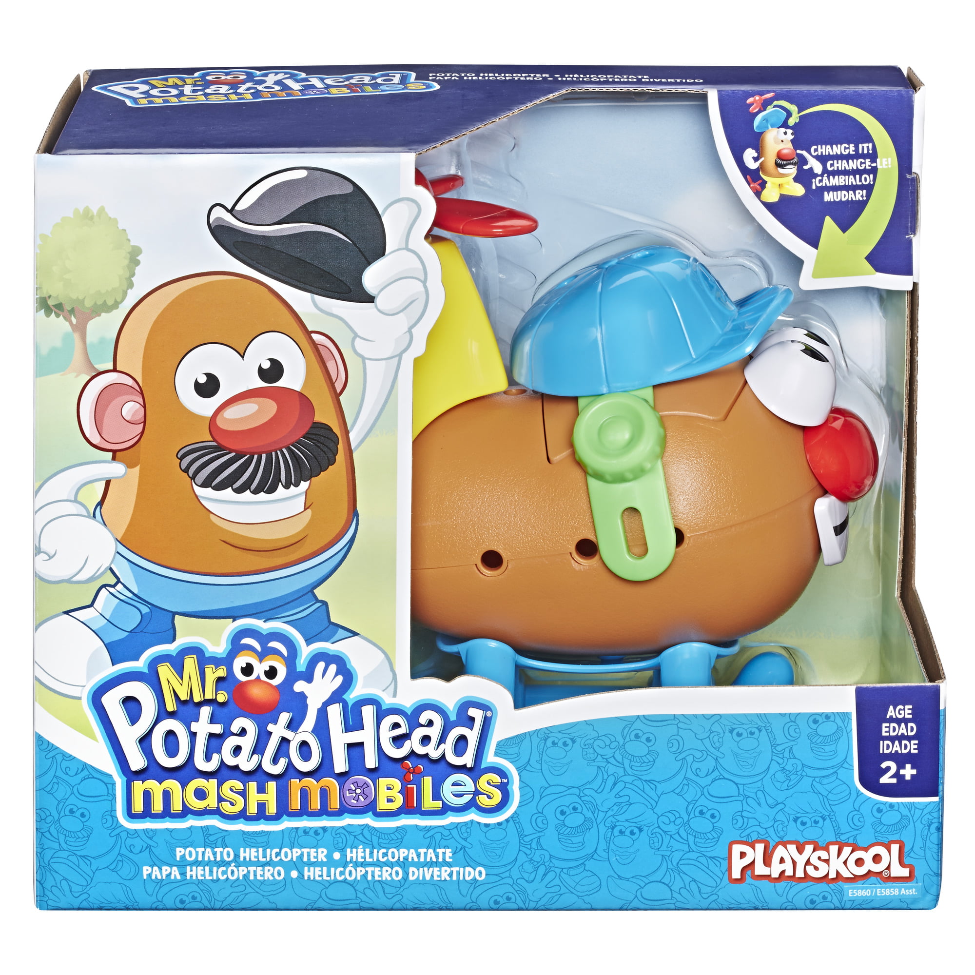Potato Head Kids Play Game Pretend Pre-School Young Ch Toddler Toy Playskool Mr 