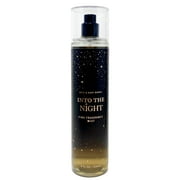 Bath & Body Works Into The Night - Gift Box Set - Fine Fragrance Mist, Shower Gel and Body Lotion with a Charcoal Scrub Soap