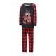 thumbnail image 3 of Conjunto de pijamas familiares Fiomva a juego con árbol de Navidad, ropa de dormir para mascota, bebé, niño, papá, mamá, 3 of 8