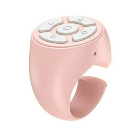 Fingertip Wireless Bluetooth Remote Control,Special Remote Scrolling Ring,Wireless Camera Remote Shutter,Video Remote Control App Page Turner,Mobile Phone Controller for Car, Home, Travel