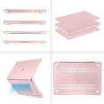 thumbnail image 3 of MOSISO Compatible with MacBook Neo Case 13 inch,5-in-1 Set Protective Hard Shell with Puffy Sleeve Bag, 3 of 6