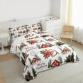 thumbnail image 3 of Homewish Cute Xma Reindeer Full Size Comforter Sets,Merry Christmas Bedding Comforter Set.Rustic Farmhouse Cabin Bedding Sets For Girl Boy,Super Cozy Room Decor Reversible,3 Pieces, 3 of 8