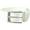 White, variant on vangelo Men Classic Dress Belt Cognac Debossed Size 48 Inch Fits Waist Length 46 to 48 Inch