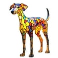 thumbnail image 2 of Greyhound Lamp 2025 New 3D Stained Glass Chihuahua Lamp, Dog Series Art Night Light with Warm Ambient Glow for Pets Lovers 5.91", 2 of 3