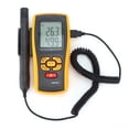 thumbnail image 3 of Hygrometer, Handheld  Hygrometer ABS Material Temperature Humidity Tester High Accuracy  for Industrial for Outdoor, 3 of 7