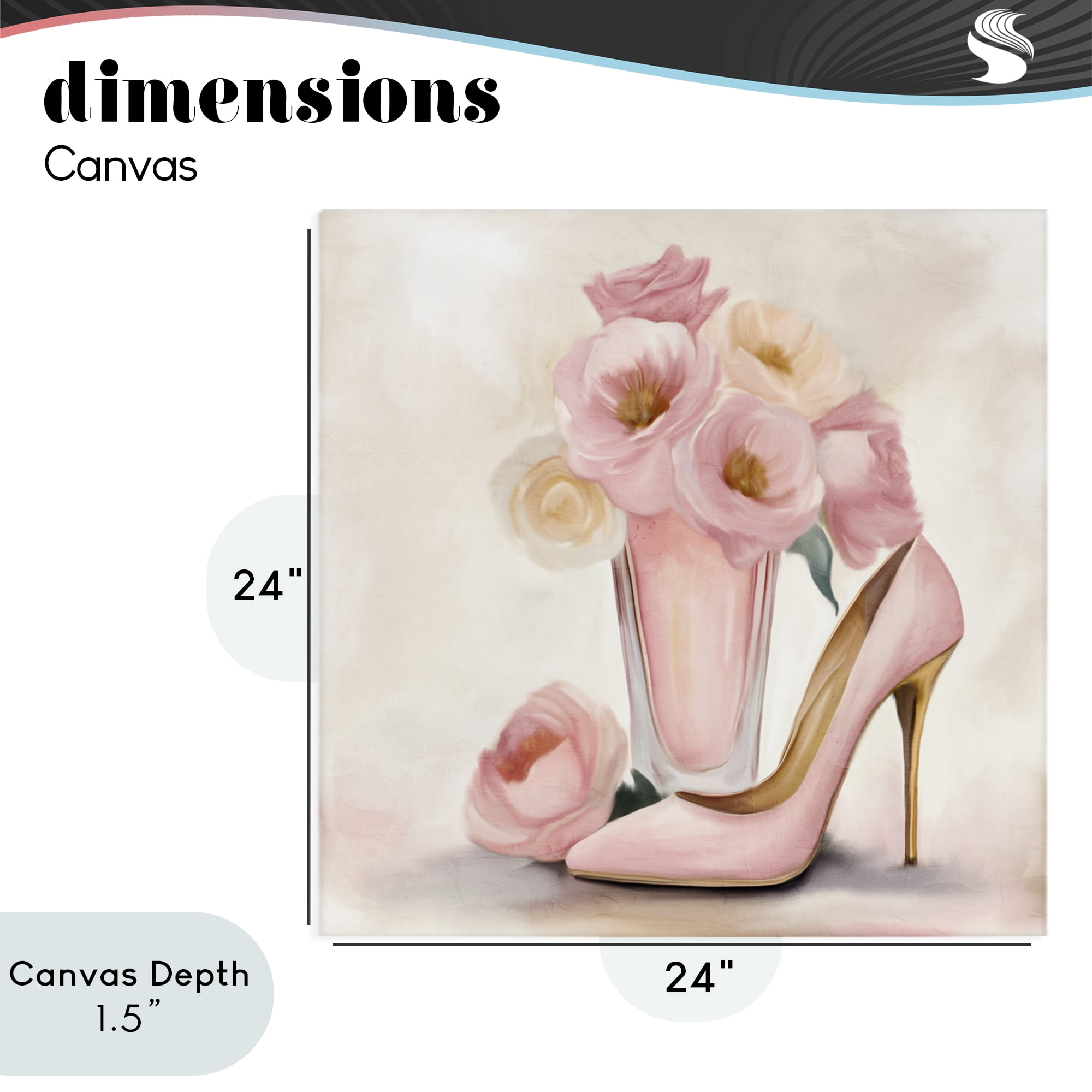 Stupell Industries Pink Beauty Bouquet Canvas Wall Art, design by Kim Allen