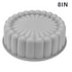 thumbnail image 2 of Silicone Cake DIY Mold Anti-heating Non-sticky Baking Mould for Kitchen, 2 of 5