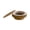 Brown, variant on 39.37 Round Coffee Table with Hidden Storage, Modern Solid Wood Veneered Accent Table for Living Room, Bedroom, Apartment or Office, Brown
