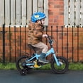 thumbnail image 3 of Ktaxon Kids Bike for Ages 2-5 Years Old, 12 Inches Kid's Bikes with Training Wheels, Children Bicycle for Boys Girls, Easy to Assemble, Learning to Ride, Blue, 3 of 9