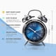 thumbnail image 4 of 4 Inches Twin Bell Extra Loud Alarm Clock With Backlight, Battery Operated,silent Non Ticking, For Heavy Sleepers, Bedroom, Bedside Table, 4 of 5