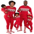 thumbnail image 1 of Pyjamas de Noël Assortis pour Famille Ensemble de Pyjamas pour Couples Enfants Bébé, 1 of 7