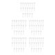 thumbnail image 2 of sweethay 20 Pieces Fake Pearl Hairpin Accessories Girls Wedding Adornment Accessory Beautiful Hair Stick Clothes Hairstyling for Decor Blanco 5piezas, 2 of 6
